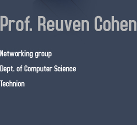 Prof. Reuven Cohen, Technion